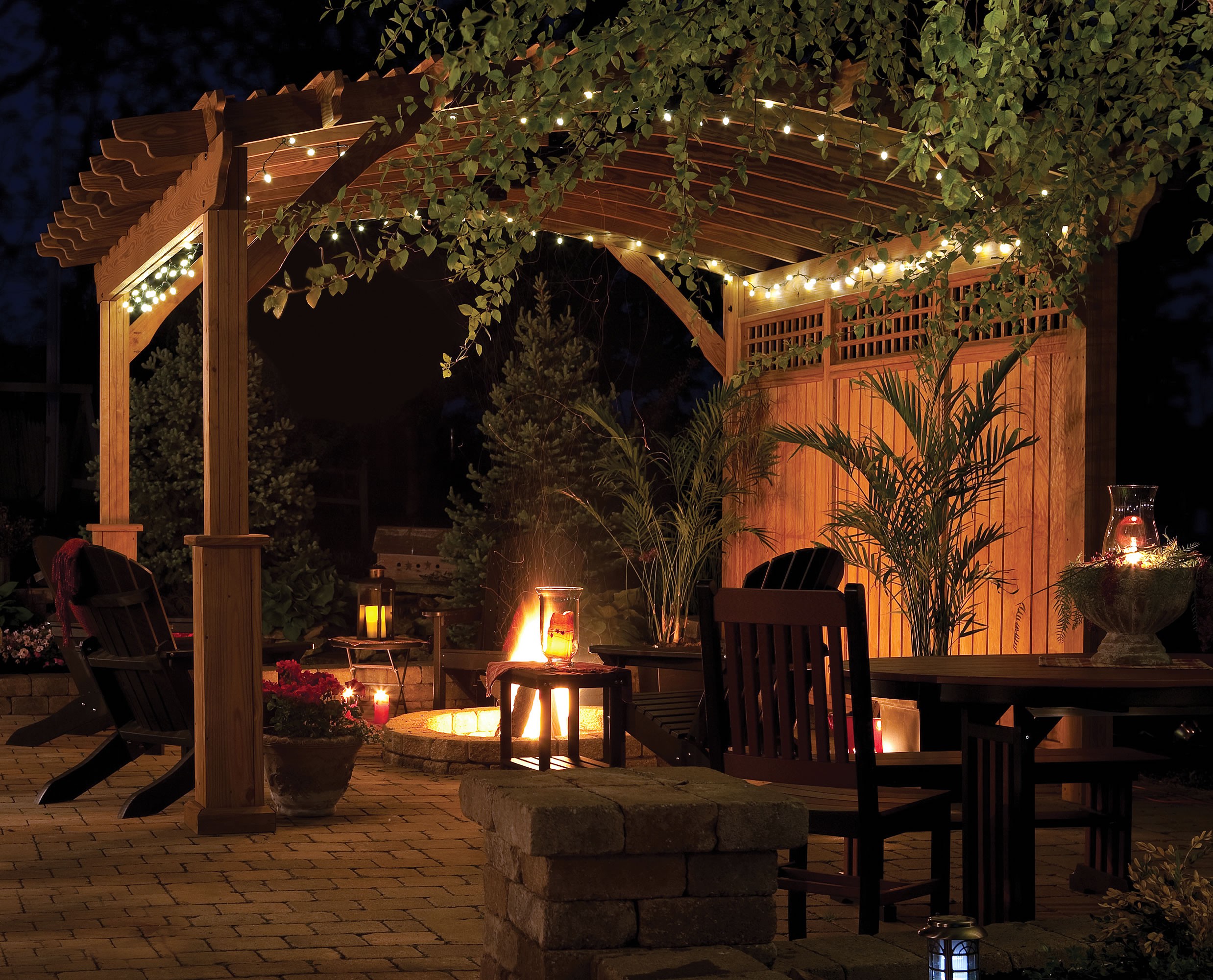 Wood Riviera Pergola